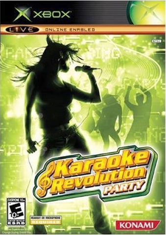 Karoake Revoltion Party Game Only Mic Required Xbox Used