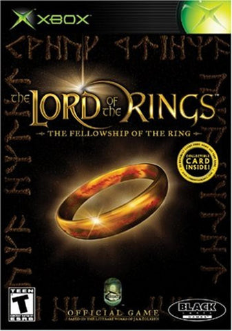 Lord Of The Rings Fellowship Of The Ring Xbox Used