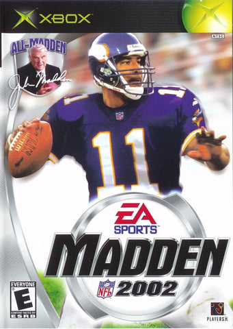 Madden 2002 Xbox Used