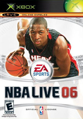 NBA Live 06 Xbox Used