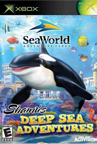 Sea World Shamu's Deep Sea Adventures Xbox Used