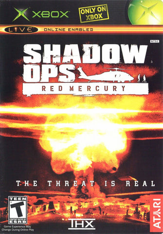 Shadow Ops Red Mercury Xbox Used