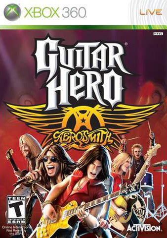 Guitar Hero Aerosmith Guitar Required 360 Used