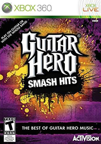 Guitar Hero Smash Hits Game Only Instruments Required 360 Used