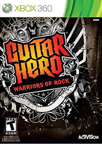 Guitar Hero Warriors of Rock Game Only Instruments Required 360 Used