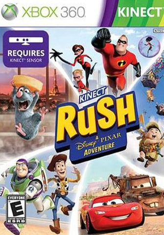 Kinect Rush A Disney Pixar Adventure Kinect Required 360 Used