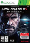 Metal Gear Solid V Ground Zeroes 360 Used