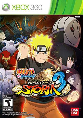 Naruto Shippuden Ultimate Ninja Storm 3 360 Used