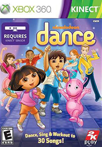 Nickelodeon Dance Kinect Required 360 Used