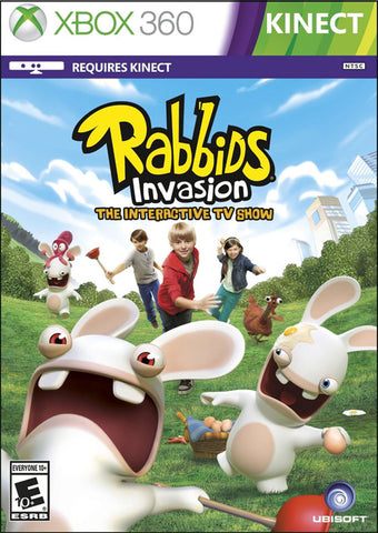 Rabbids Invasion Kinect Required 360 Used