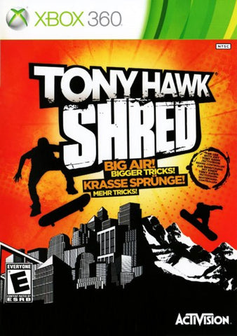 Tony Hawk Shred Game Only Skateboard Required 360 Used