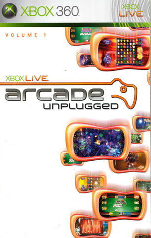Xbox Live Arcade Unplugged 360 Used