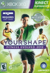 Your Shapes Fitness Evolved 2012 Kinect Required 360 Used