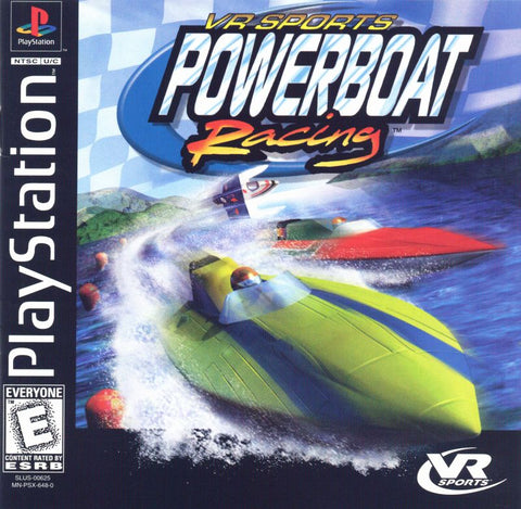 VR Sports Powerboat Racing PS1 Used