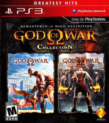 God Of War Collection Greatest Hits PS3 New