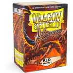 Dragon Shield Sleeves Matte Red