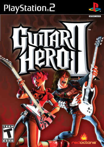 Guitar Hero 2 Game Only Guitar Required PS2 Used