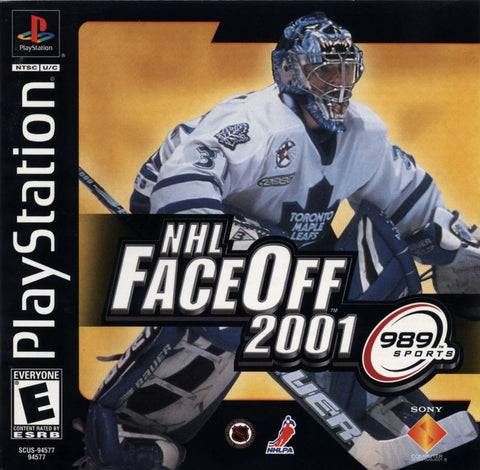 NHL FaceOff 2001 PS1 Used