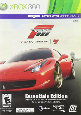 Forza 4 Essentials Edition 360 Used