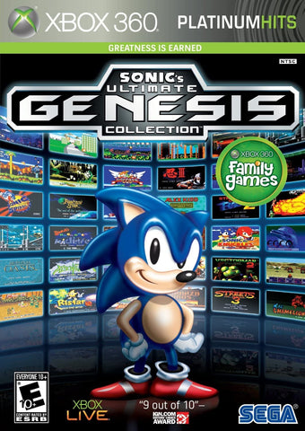 Sonics Ultimate Genesis Collection 360 Used