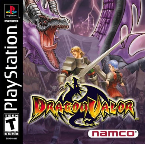 Dragon Valor No Manual PS1 Used