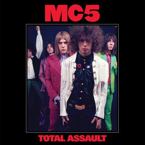 MC5 - Total Assault 50th Anniversary Collection (3lp Red White Blue) Vinyl New