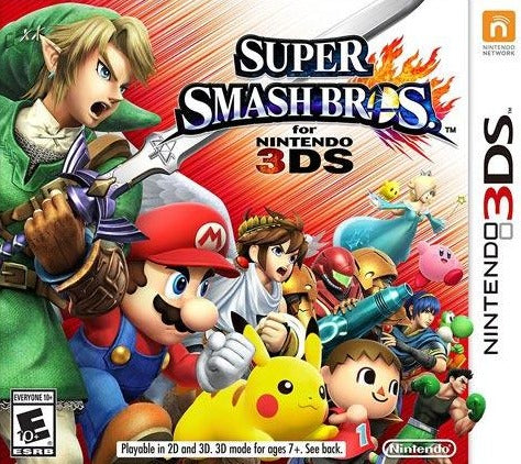 Super Smash Bros 3DS Used Cartridge Only