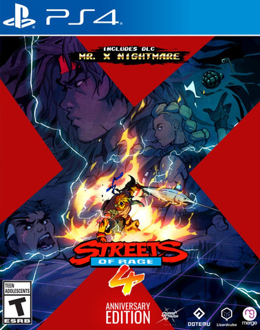 Streets Of Rage 4 Anniversary Edition PS4 Used