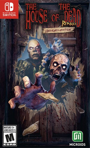 The House Of The Dead Remake Limidead Edition Switch Used