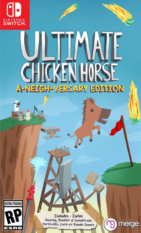 Ultimate Chicken Horse A-Neigh-Versary Edition Switch New