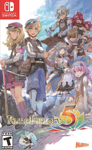 Rune Factory 5 Switch New