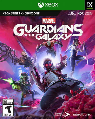 Marvels Guardians Of The Galaxy Xbox Series X Xbox One Used