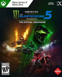 Monster Energy Supercross 5 Xbox Series X Xbox One Used