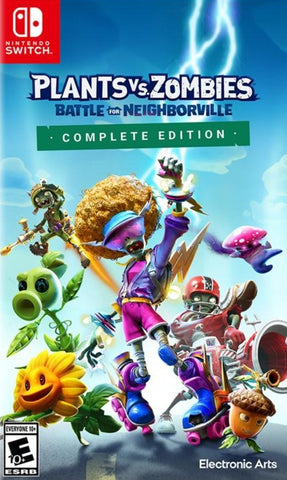 Plants VS Zombies Battle For Neighborville Complete Edition Internet Required Switch Used