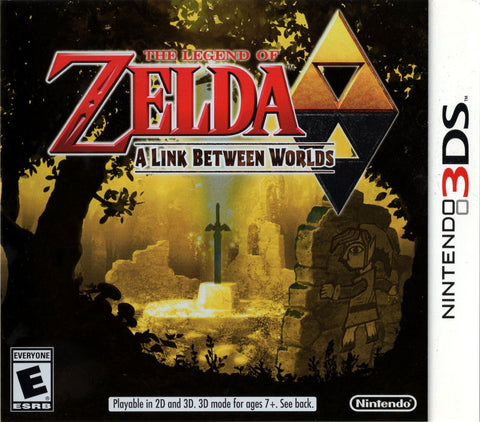 Zelda A Link Between Worlds 3DS Used