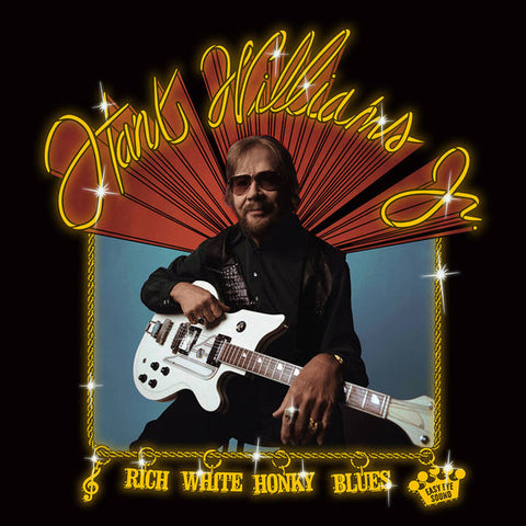 Hank Williams Jr. - Rich White Honky Blues (Indie Exclusive Gold & Black Splatter) Vinyl New