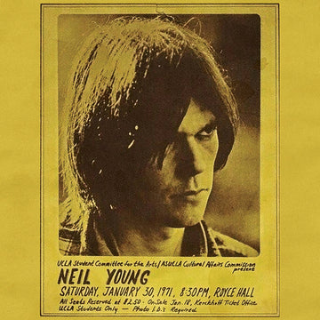 Neil Young - Royce Hall 1971 Vinyl New