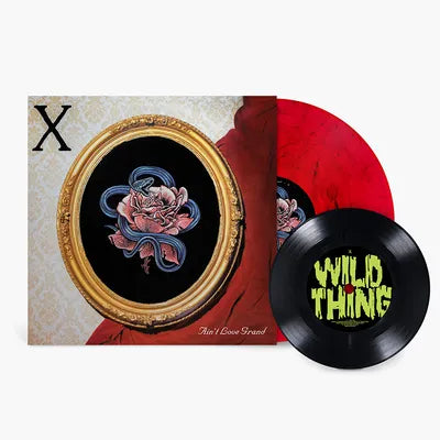 X - Ain't Love Grand (Wild Thing LP+7 Inch Red) Vinyl New