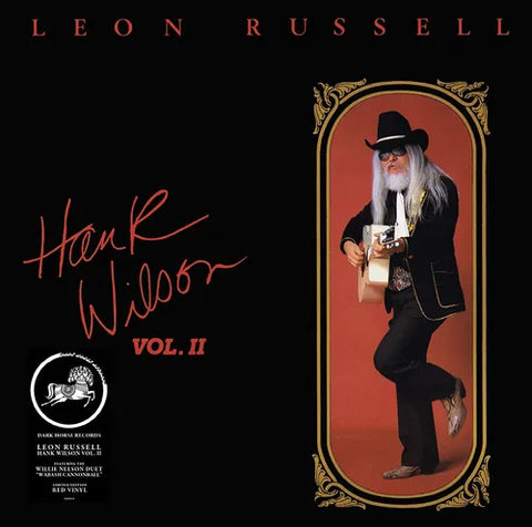 Leon Russell - Hank Wilson, Vol. II (Opaque Red) Vinyl New