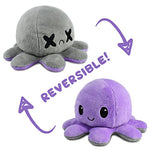 Reversible Octopus Mini Dead Eyes Plush New