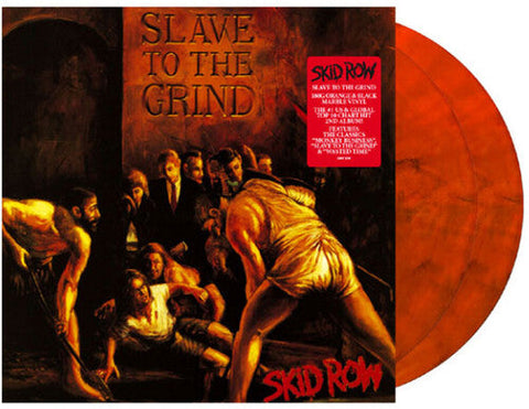 Skid Row - Slave To The Grind (2lp Orange & Black Marble) Vinyl New