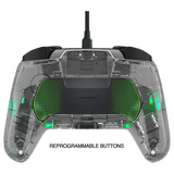 Switch Controller Wired Afterglow Deluxe+ Audio Clear New