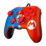 Switch Controller Wired PDP Faceoff Pro Controller Mario New