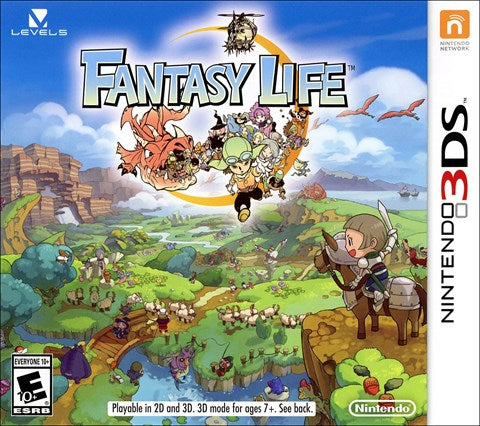 Fantasy Life 3DS Used Cartridge Only