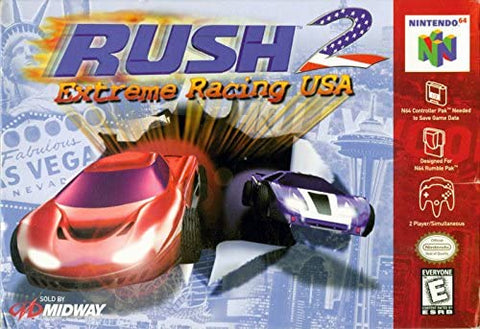 Rush 2 Extreme Racing N64 Used Cartridge Only