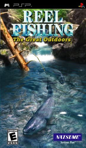 Reel Fishing The Great Outdoors PSP Used