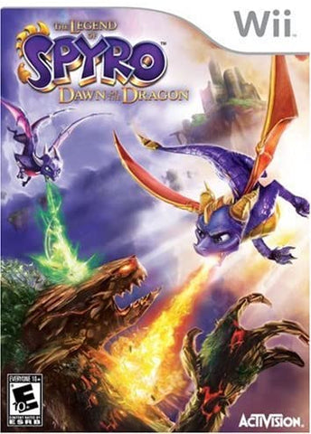 Legend Of Spyro Dawn Of Dragon Wii Used