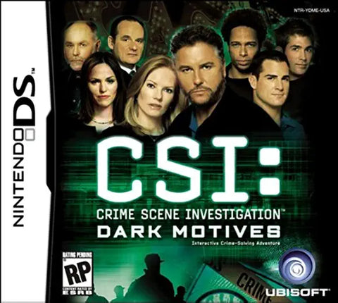 CSI Dark Motives DS Used