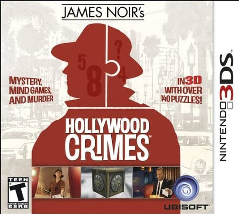 James Noirs Hollywood Crimes 3DS Used Cartridge Only