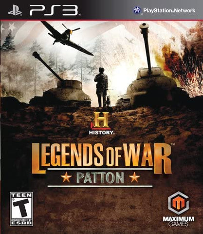 History Channel Legends of War Patton PS3 New